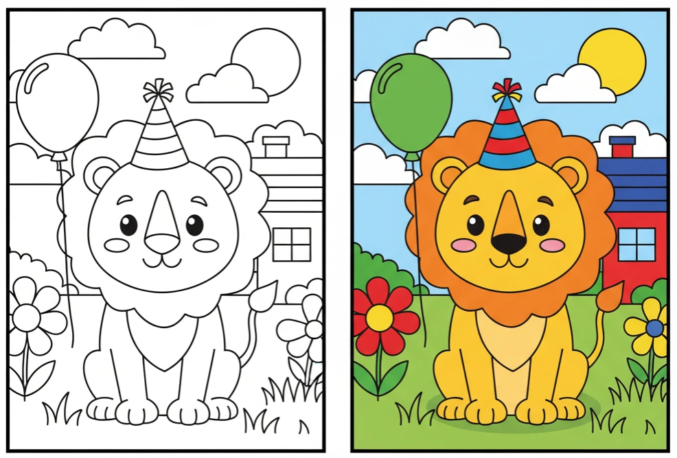 Free printable coloring pages for kids and adults